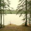 Looking out at the lake from cabin 10.