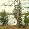 Looking out at the lake from cabin 4.